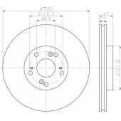 Тормозной диск TEXTAR 98200 1409 / 92140903