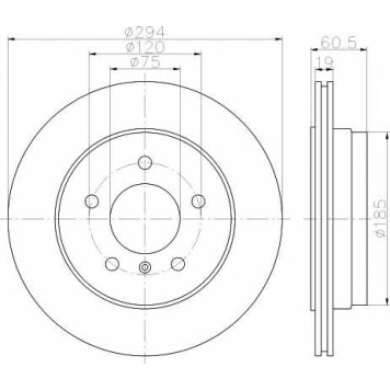 Тормозной диск TEXTAR 98200 1417 / 92141703