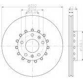 Тормозной диск TEXTAR 98200 1523 / 92152303