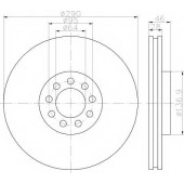 Тормозной диск TEXTAR 98200 1557 / 92155700