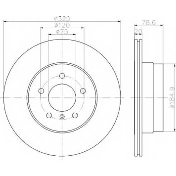 Тормозной диск TEXTAR 98200 1611 0 1 PRO / 92161103