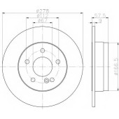 Тормозной диск TEXTAR 98200 1631 / 92163103