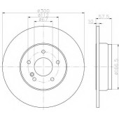 Тормозной диск TEXTAR 98200 1633 / 92163303