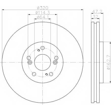 Тормозной диск TEXTAR 98200 1949 0 1 / 92194900