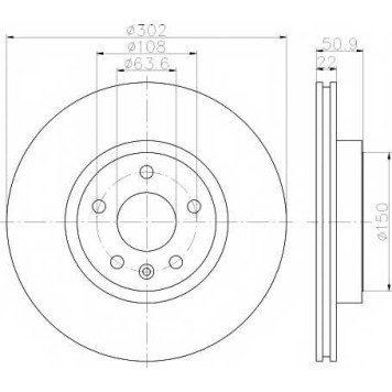Тормозной диск TEXTAR 98200 1964 0 1 PRO / 92196403