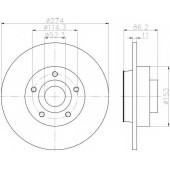 Тормозной диск TEXTAR 98200 2326 / 92232603