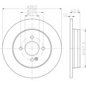 Тормозной диск TEXTAR 98200 2422 0 1 / 92242203