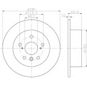 Тормозной диск TEXTAR 98200 2578 0 1 / 92257803