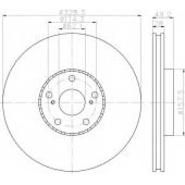 Тормозной диск TEXTAR 98200 2594 0 1 / 92259403