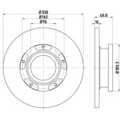 Тормозной диск TEXTAR 98200 2739 0 1 / 92273903