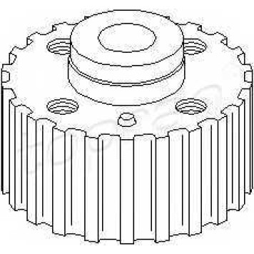 Шестерня коленвала TOPRAN 100 296