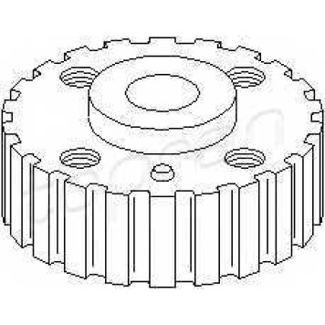 Шестерня коленвала TOPRAN 100 833