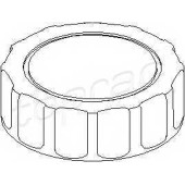 Поворотная ручка, регулировка спинки сидения TOPRAN 103 558