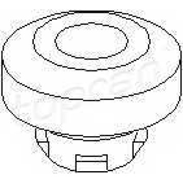 Подвеска радиатора TOPRAN 108 029