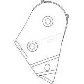 Кожух зубчатого ремня TOPRAN 109 110