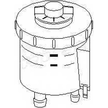 Компенсационный бак, гидравлического масла услителя руля TOPRAN 110 978