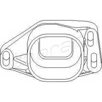Кронштейн подвески двигателя TOPRAN 112 336