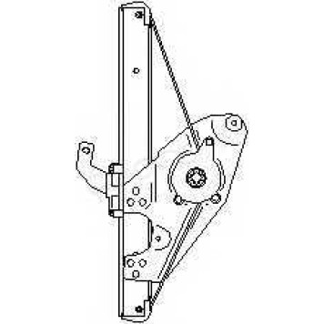 Подъемное устройство для окон TOPRAN 112 366