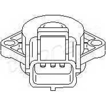 Датчик положения дроссельной заслонки TOPRAN 301 903