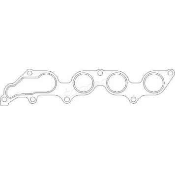 Прокладка выпускного коллектора TOPRAN 302 233