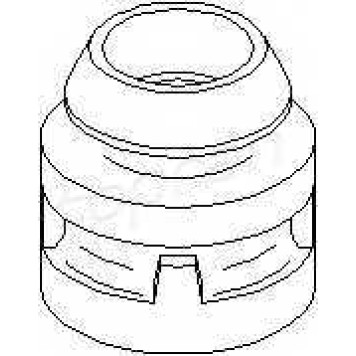 Подвеска радиатора TOPRAN 302 742