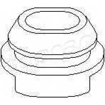 Подвеска радиатора TOPRAN 302 743