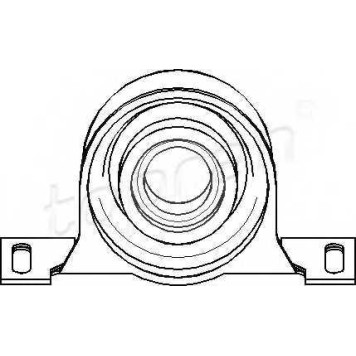 Подвеска карданного вала TOPRAN 500 804