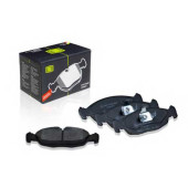 Комплект тормозных колодок передний для CHEVROLET LANOS / DAEWOO LANOS, NEXIA / OPEL ASTRA, VECTRA <b>TRIALLI PF 051201</b>