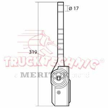 Регулируемый вал, регулятор TRUCKTECHNIC TT70.02.873-1