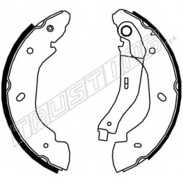 Комплект тормозных колодок для FORD TOURNEO CONNECT, TRANSIT CONNECT(P65#,P70#,P80#), TRANSIT(FA# #,FB# #,FC# #,FD# #,FM# #,FN# #,FS# #,FZ# #) <b>TRUSTING 040.148</b>