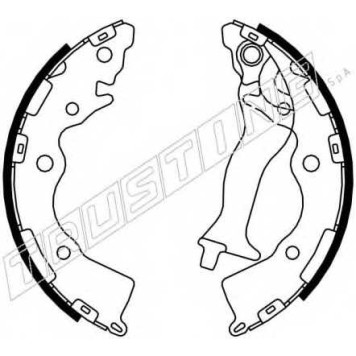 Комплект тормозных колодок для HYUNDAI ACCENT(MC) <b>TRUSTING 046.218</b>