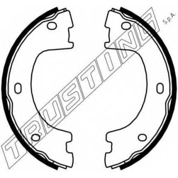 Комплект колодок стояночной тормозной системы TRUSTING 052.136