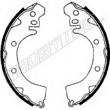 Комплект тормозных колодок для MITSUBISHI CARISMA, COLT, CORDIA, GALANT, LANCER, SPACE RUNNER, SPACE, TREDIA <b>TRUSTING 064.155</b>