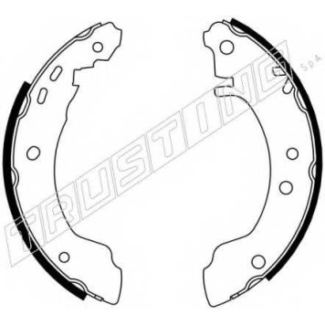 Комплект тормозных колодок для NISSAN PRIMERA(P10,W10) <b>TRUSTING 067.184</b>