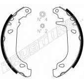 Комплект тормозных колодок для RENAULT 11, 19, 21, 9, CLIO, RAPID, SUPER 5, TWINGO <b>TRUSTING 088.216</b>
