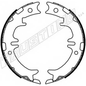 Комплект колодок стояночной тормозной системы TRUSTING 115.311