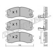 Колодки тормозные дисковые для MAZDA 626(GD,GV) <b>TRUSTING 070.0 / 21378</b>