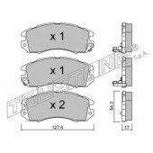 Колодки тормозные дисковые для SUBARU IMPREZA(GC,GF,GFC), LEGACY(BC,BD,BG,BJF) <b>TRUSTING 137.0 / 21495</b>