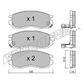 Колодки тормозные дисковые для MITSUBISHI COLT, ECLIPSE, GALANT, LANCER, SPACE RUNNER, SPACE <b>TRUSTING 233.0 / 21647</b>