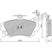 Колодки тормозные дисковые для MITSUBISHI CARISMA(DA#), COLT CZC(RG), COLT(Z2#A,Z3#A) / VOLVO S40(VS), V40(VW) <b>TRUSTING 295.0 / 21982</b>