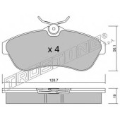 Колодки тормозные дисковые для CITROEN C2(JM#), C3(FC#,HB#) <b>TRUSTING 338.0 / 23409</b>