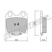 Колодки тормозные дисковые для LEXUS GS(JZS160,UZS160#,UZS161), IS SportCross, IS(GSE2#,GXE1#,JCE1#), SC(UZZ40#) <b>TRUSTING 774.0 / 23429</b>