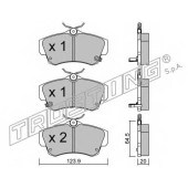 Колодки тормозные дисковые для CHRYSLER PT CRUISER(PT#) <b>TRUSTING 537.0 / 23532</b>