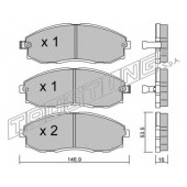 Колодки тормозные дисковые для HYUNDAI H-1 <b>TRUSTING 306.0 / 23536</b>