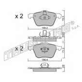 Колодки тормозные дисковые для VOLVO S60, XC90 <b>TRUSTING 850.0 / 23590</b>