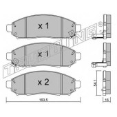 Колодки тормозные дисковые для NISSAN LEAF, NAVARA(D22,D40), PATHFINDER(R51), PICKUP(D22) <b>TRUSTING 759.0 / 24227</b>