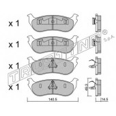 Колодки тормозные дисковые <b>TRUSTING 703.0 / 24381</b>