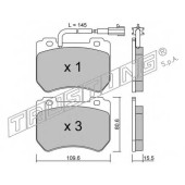 Колодки тормозные дисковые <b>TRUSTING 865.0 / 24852</b>