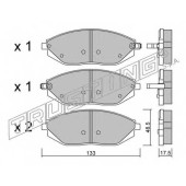Колодки тормозные дисковые для CHEVROLET SPARK(M300) <b>TRUSTING 925.0 / 25268</b>