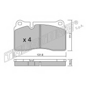 Колодки тормозные дисковые для AUDI A3(8PA), TT(8J3,8J9) / VW TOUAREG(7L6,7L7,7LA,7P5) <b>TRUSTING 675.0 / 24098</b>
